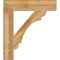 Ekena Millwork Olympic Block Rough Sawn Bracket, Western Red Cedar, 6"W x 32"D x 36"H BKT06X32X36OLY05RWR - alternate 2